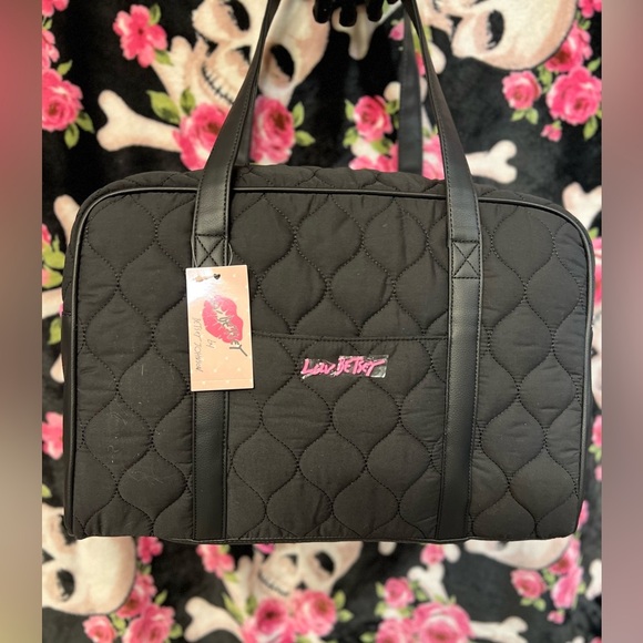 🩷🖤NWT-Betsey Johnson Luv Betsey LBKRUSH
Weekender🩷🖤 - Picture 7 of 14